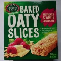 Baked Oaty Slices Raspberry & White Chocolate Baked Oaty Slices Raspberry & White Chocolate