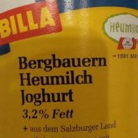 Bergbauern Heumilch Yogurt