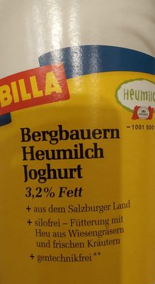 Bergbauern Heumilch Yogurt Bergbauern Heumilch Yogurt