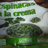 espinacas Cream. hacendado.