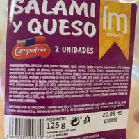 Pulguitas Salami and Queso