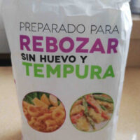 Preparado para rebozar without huevo and tempura