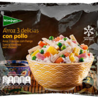 Rice tres delicias with Pollo