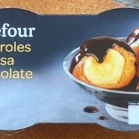 Profiteroles with Salsa Chocolate
