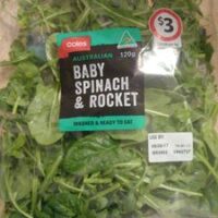 Coles Baby Spinach & Rocket