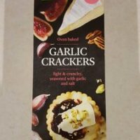 Oven Baked Garlic Crackers