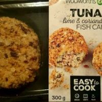 Tuna Lemon and coriander Fish Cakes