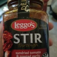 Stir through sundried Tomato and Toasted garlic