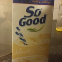 So good Vanilla bliss Soy Milk