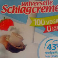 Universelle schlagcreme
