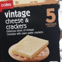 vintage Cheese and Crackers