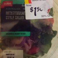 Coles Australian Mediterranean Style Salad