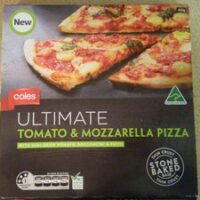 Coles Ultimate Tomato & Mozzarella Cheese Pizza