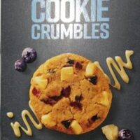 blueberry and white choclate cookie