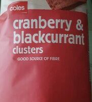 Cranberry & Black Currant clusters