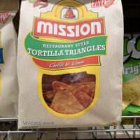 Mission tortilla triangles chili and Lemon