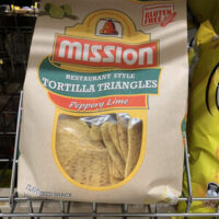 Mission tortilla triangles Peppery Lemon