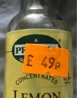 Concentrated Lemon Flavoring essence