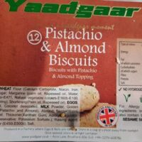 Pistachio & Almond Biscuits
