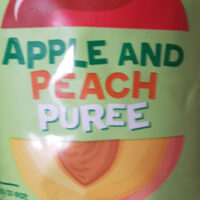 Apple and Peach puree
