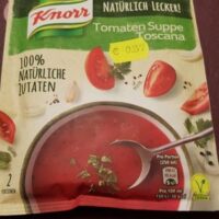 Tomatoes suppe Toscana