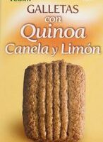 Galletas with Quinoa, canela and Lemon
