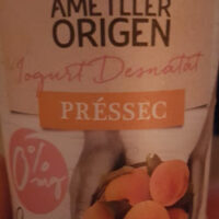 Yogurt desnatat amb Prèssec