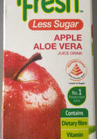 Peel Fresh Less Sugar Apple Aloe Vera Juice Drink Peel Fresh Less Sugar Apple Aloe Vera Juice Drink