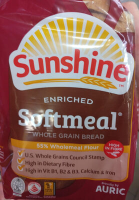 Enriched Softmeal Whole Grain Bread Enriched Softmeal Whole Grain Bread