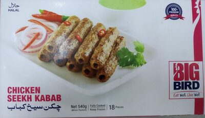 Chicken Seekh Kabab Chicken Seekh Kabab