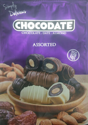 Assorted Chocolate Date Almond Assorted Chocolate Date Almond