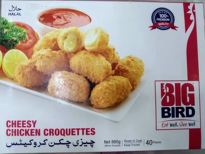 Cheesy Chicken Croquettes Cheesy Chicken Croquettes