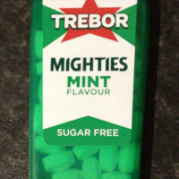 Trebor Mighties Mint Flavoue Trebor Mighties Mint Flavoue