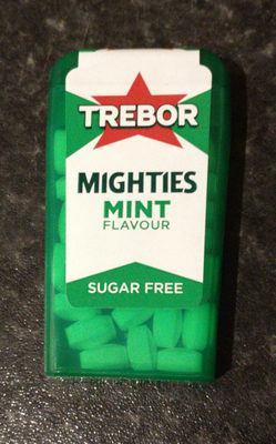 Trebor Mighties Mint Flavoue Trebor Mighties Mint Flavoue