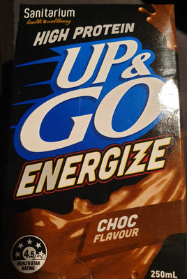 Up & Go Energize choc Flavor Up & Go Energize choc Flavor