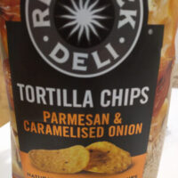 Tortilla Chips (Parmesan & Caramelised Onion)