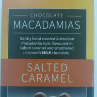 Chocolate Macadamias Salted Caramel