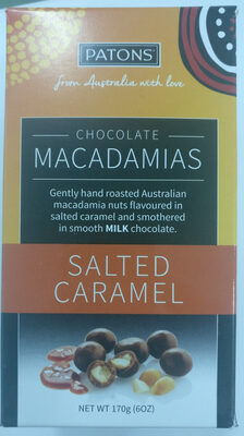 Chocolate Macadamias Salted Caramel Chocolate Macadamias Salted Caramel