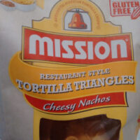 Tortilla Triangles (Cheesy Nachos)
