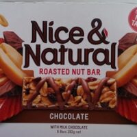 Nice & Natural Rosted Nut Bar – Chocolate Nice & Natural Rosted Nut Bar - Chocolate