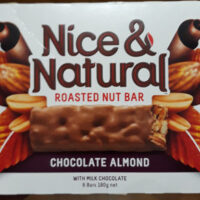 Nice & Natural Roasted Nut Bar Chocolate Almond Nice & Natural Roasted Nut Bar Chocolate Almond