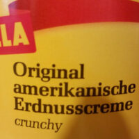 Original amerikanische Erdnusscreme Crunchy