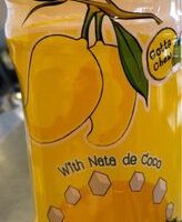 Mogu mogu 25% Mango Juice with Nata from Coco Mogu mogu 25% Mango Juice with Nata from Coco