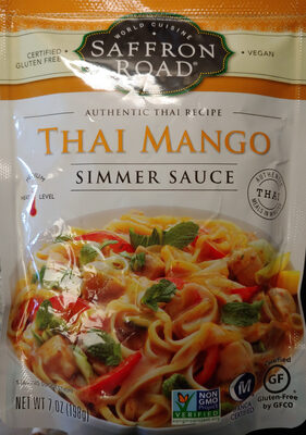 Thai Mango simmer Sauce Thai Mango simmer Sauce