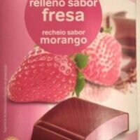 Chocolate with Leche relleno Strawberry Flavour