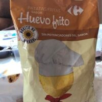 Potato Chips Flavor huevo Fried