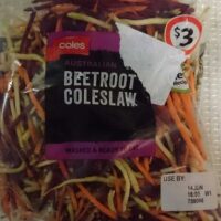 Coles BeetRoot Coleslaw