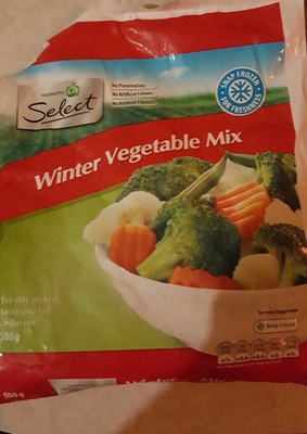 Winter Vegetable Mix Winter Vegetable Mix