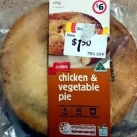 Chicken & Vegetable Pie