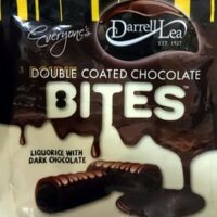 Double Coated Chocolate Bites - Liquorice with Dark Chocolate